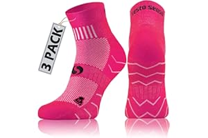 Sesto Senso Calcetines Deporte Colores Mujer Hombre Algodón 3 Pares