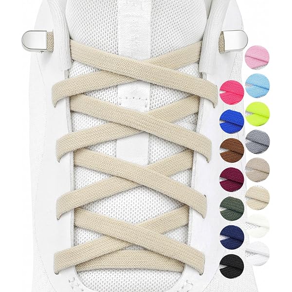 UamGlsob Lacets élastiques Pour Chaussures Hey Dude - Lacets élastiques