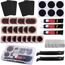 Ghguole Kit Reparation Velo,57 pcs Kit Réparation Pneus Vélo,Kit de Crevaison Vélo,Kit Ghguole Kit Reparation Velo,57 pcs Kit Réparation Pneus Vélo,Kit de Crevaison Vélo,Kit