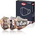 Lee Cooper Sublimation Face Mask with HeiQ Viroblock and SmartTemp - Lightweight, Reusable Designer Face Covers, 3-pack