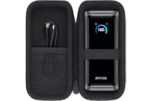 Khanka Étui pour Anker Prime 26,250mAh Power Bank (300W), Housse de Rangement et de Voyage pour Anker Prime Power Bank 26,250mAh 300W(A110A), Étui Uniquement