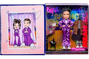 Bratz x Mean Girls Spring Fling Doll Janis – Kolekcjonerska Modna Lalka z Dwiema Stylizacjami, Fioletowym Smokingiem i Akcesoriami Inspirowanymi Filmem