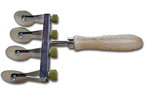 ELETTRO CENTER Tagliapasta Regolabile, Metallo, Argento, Art.392