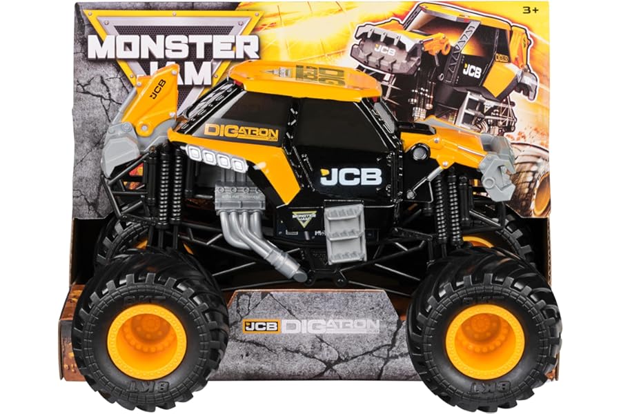 Monster Jam, Digatron 1-24 Scale Monster Truck, Collector Die-Cast Vehicle