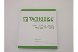 TACHODISC 10 Driver's Defect BookS HGV 50 report form.Tachograph product