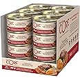 Wellness CORE Signature Selects, 24 x 79g, Chunky Beef & Chicken, Wet Cat Food, Tender Chunks in Sauce, All-Natural, Grain-Free, High Meat Content, Protein-Rich, No Added Sugar