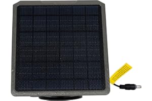 GardePro SP300 Solar Panel, 3.5W, 5.5x2.1mm Plug, for GardePro Wildlife Cameras E6P, E6P Max (E6PMB), E8P, E8P Max (E8PMB)