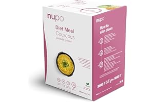 ‎NUPO NUPO® Diet Meal Replacement extreme [Couscous - 10 Portionen] - Kalorienarme Ernährung & GMO frei - Vollwertige Mahlzeitersatz abnehmen - Food replacement - Nahrungsersatz abnehmen
