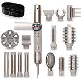 Cecotec Multi-function Air Brush Shaper - 14 Heads and Flexible Handle AirGlisse 14in1 Flex Champagne. 1400W, 110000RPM, Coan
