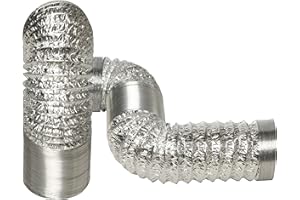 STERR Tubo flessibile per condotte di ventilazione 250 mm x 10 m - Tubo di scarico - Tubo flessibile per riscaldamento e raffreddamento - Ventilazione e condizionamento dell'aria - ALD250_10