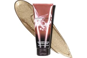 Melanie Mills Hollywood Gleam Body Radiance All In One Makeup, Moisturizer & Glow For Face & Body - Disco Gold