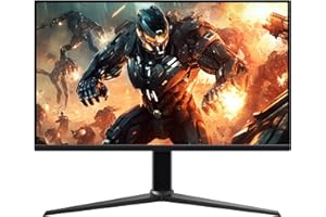 Amazon Basics 27-inch Gaming Monitor, FHD 1080P, 165 Hz, VESA Compatible, Adaptive sync, 1 ms response, Black