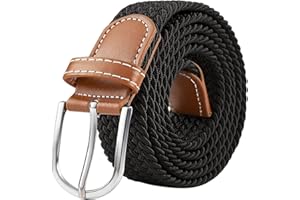 Yangbaga Ceinture Tissu Homme Sangle Extensible Ceinture Elastique Homme Idée Cadeau Homme pour Sports, Voyages