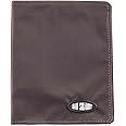 Big Skinny Men's Hipster Bi-Fold Slim Wallet, Holds Up to 40 Cards, Brown