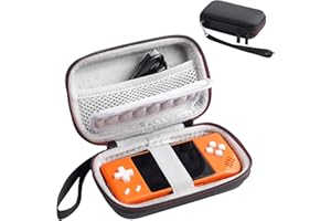 CBDYWVR Funda rígida de EVA para Consola de Juegos RG28XX Retro de Mano, Funda rígida de Transporte para RG28XX de 2.85 Pulgadas, Bolsa de Almacenamiento de Viaje para Anbernic RG28xx con Bolsa de Malla Solo