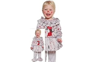 FIESTAS GUIRCA Disfraz de Payaso Malo - Disfraz Halloween Niño