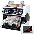 Jubula MV-500 Money Counting Machine That Value Counts Mixed banknotes | 11-Point Counterfeit Money Detector | Money Counter Machine | GBP EUR USD etc | Suitable for The New King Charles Notes