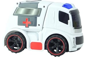 Toyland Notarztwagen mit Leichter Reibleistung und Sound - Die Cast Fahrzeuge - Kinderspielzeug