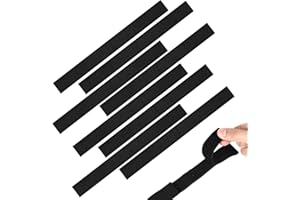 TEAAHA Hoverboard Seat Attachment Straps Adjustable Hoverboard Attachment Replacement Straps for Hoverboards Go Kart Accessories, Compatible with 50cm Electric Self-Balancing Scooters (8PCS)