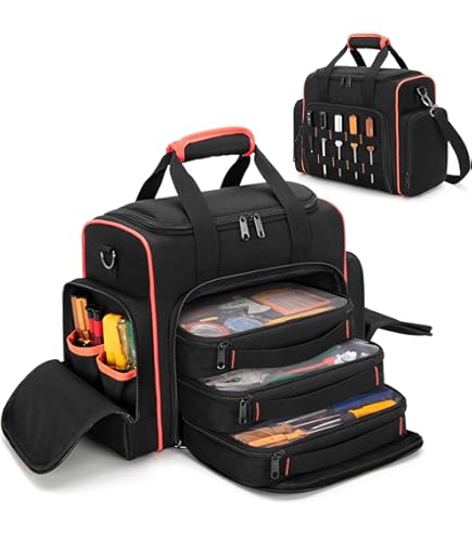 13" WIDE MOUTH TOOL BAG CATERPILLAR - Leroy Merlin