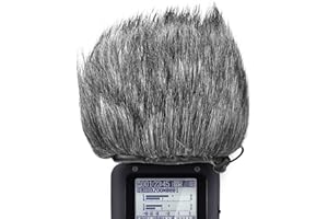 SUNMON H5, H6 Mufka przeciwwiatrowa do mikrofonu przedniej szyby pasuje do przenośnego poręcznego rejestratora Zoom H5 H6