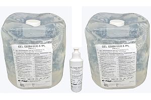 Laser Gel Beauty Ultrasonic Transmission Transparent Gel IPL Diode laser 10 iter (2 x 5 L) hårborttagningsgel Ultraljudsgel CE