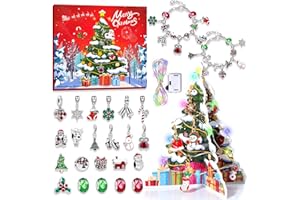 HTGWCG Advent Calendar Jewellery Christmas Countdown - 2025 Gold Jewelry Set for Adults Women Ladies Girls - 24 Days Surprise Gifts with Bracelet Necklace Earring Ring CycloPro Universal Bike Kickstand