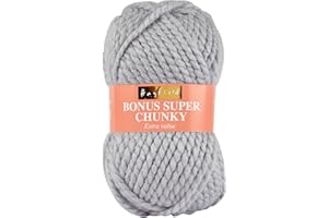 Sirdar Hayfield Bonus Super Chunky, Platinum (559), 100g