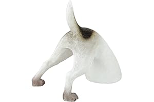 Design Toscano Térrence le Terrier le Chien de Compagnie Creusant Statues de Jardin, 30 cm, polyrésine, palette complète de couleur