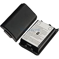 Xbox 360 Controller Replacement Battery Pack Cover Shell BLACK