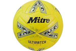 MITRE OSRAM BATTERYcharge Football Blanc 1 Ballon de football 1 pièce 1 set Entraînement, Match, Pratique FFF