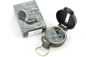 MIL-TEC Miltec Kompas Scout CZARNY PVC Dorosły unisex, jeden rozmiar