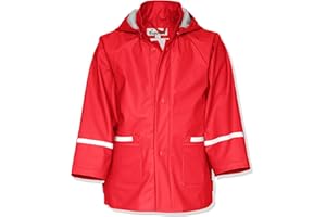 Playshoes Unisex Kinder Regenjacke Wind-und wasserdicht Regenmantel Regenbekleidung