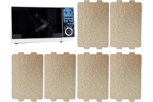 ZDL Plaque de Mica pour Four à Micro-ondes,6 pièces Plaque Mica Micro Ondes,Mica Plaque,Plaque à Micro-ondes Remplacement de Feuille de Plaque de mica de Four à Micro-Ondes Mica Feuille