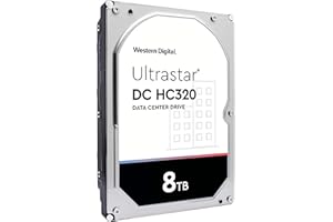 Western Digital HGST Ultrastar HUS728T8TALE6L4 - Disco Duro Interno, 3.5" SATA, 8 TB, Color Blanco