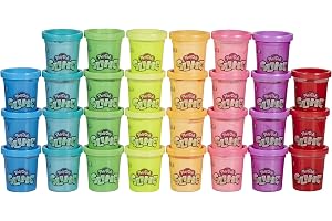 Play-Doh Slime 30 burkpaket – blandade regnbågsfärger för åldrarna 3 och uppåt (exklusive Amazon)