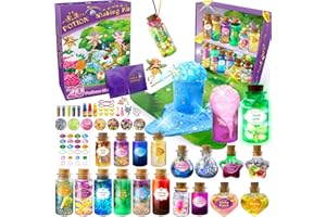 JOPSHEEN Kits de potions de pour enfants, 20 Potion Making Craft Kit, Jouets Artisanaux pour Garçons et Filles