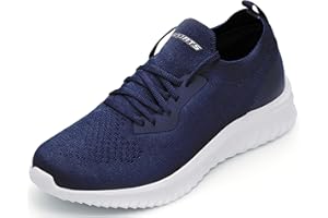 ASHION Baskets Femmes Légères Respirantes Chaussures Loisirs Slip on Sneakers de Marche Outdoor Fitness