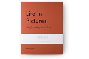 Printworks | Photo Album Scrapbook | Life in Pictures Photo Album Book | Coffee Table Decor | Photo Albums | Photo Book & Photo Scrapbook | Scrap Books For Adults | Memory Book | Photo Book Album