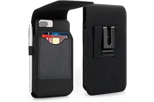 BECPLT iPhone 15 Pro Max 14 Pro Max 13 Pro Max 12 Pro Max Holster-Hülle, Nylon-Gürtelclip Gürtelholster Handytasche mit Ausweishülle für iPhone 11 Pro Max Xs Max 7 8 Plus Galaxy S23+ S22+ 5G S23 FE