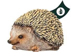‎VERDOBA VERDOBA - Igel Dekofigur Garten - Gartendeko für draußen, wetterfeste Deko Gartenfigur - originelle Gartendeko Igel Figur aus Polyresin für den Garten