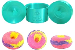 OCEAN MOULDS Donut/Doughnut Bath Bomb Mould 3D Printed Mold (1 inch (2.5cm))