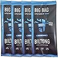 BEEFit Snacks 1kg (4x250g) Traditionelle Biltong, Hohes Protein, Gesund, Wenig Zucker, Nicht Beef Jerky