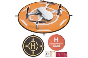 STARTRC Landing Pad Landeplatz Universal Foldable Drone Leuchtende Funktion 2 Sides für DJI Mini 2/Mavic Mini/Mavic Air 2/DJI Air 2S (20")