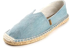 Alexis Leroy Men's Summer Classic Canvas Flat Espadrilles Casual Shoes