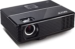 Acer P1265 Projektor (XGA, 1024x768, 2400 ANSI Lumen, 1920 ANSI Lumen Eco-Mode, Kontrast: 2000 :1) schwarz