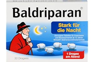 ‎BALDRIPARAN Baldriparan stark für d. Nacht überzogene Tab. 30