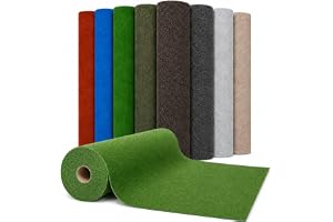 Floordirekt Farbwunder Park Konstgräsmatta | balkongmatta | slitstark och väderbeständig | utomhusmatta för altan, balkong och fritid (antracit, 200 x 350 cm)