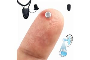 PingaOculto Oreillette Espion Bluetooth Ecouteur Mini Invisible pour Examen Nano Caché Telephone Microphone Filaire - Casque sans Fil Ecoute à Distance (Oreillette Espion Nano V5 + Vip Pro UltraMini)