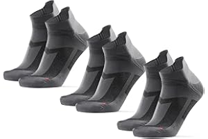 DANISH ENDURANCE Chaussettes de Sport Courtes, Respirantes & Anti-Ampoules, Homme Femme, 3 ou 5 Paires